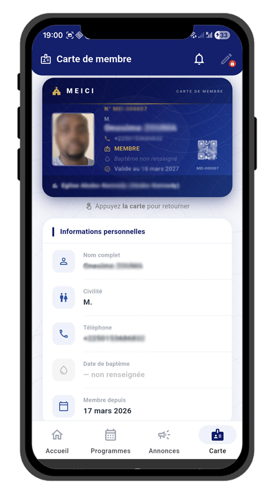 Capture écran myMEI-CI 4