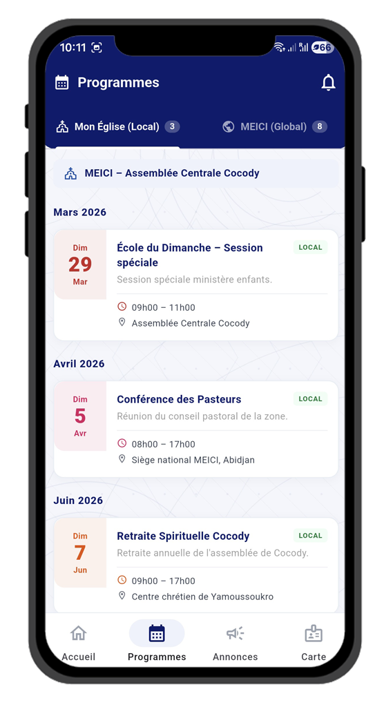 Capture écran myMEI-CI 5